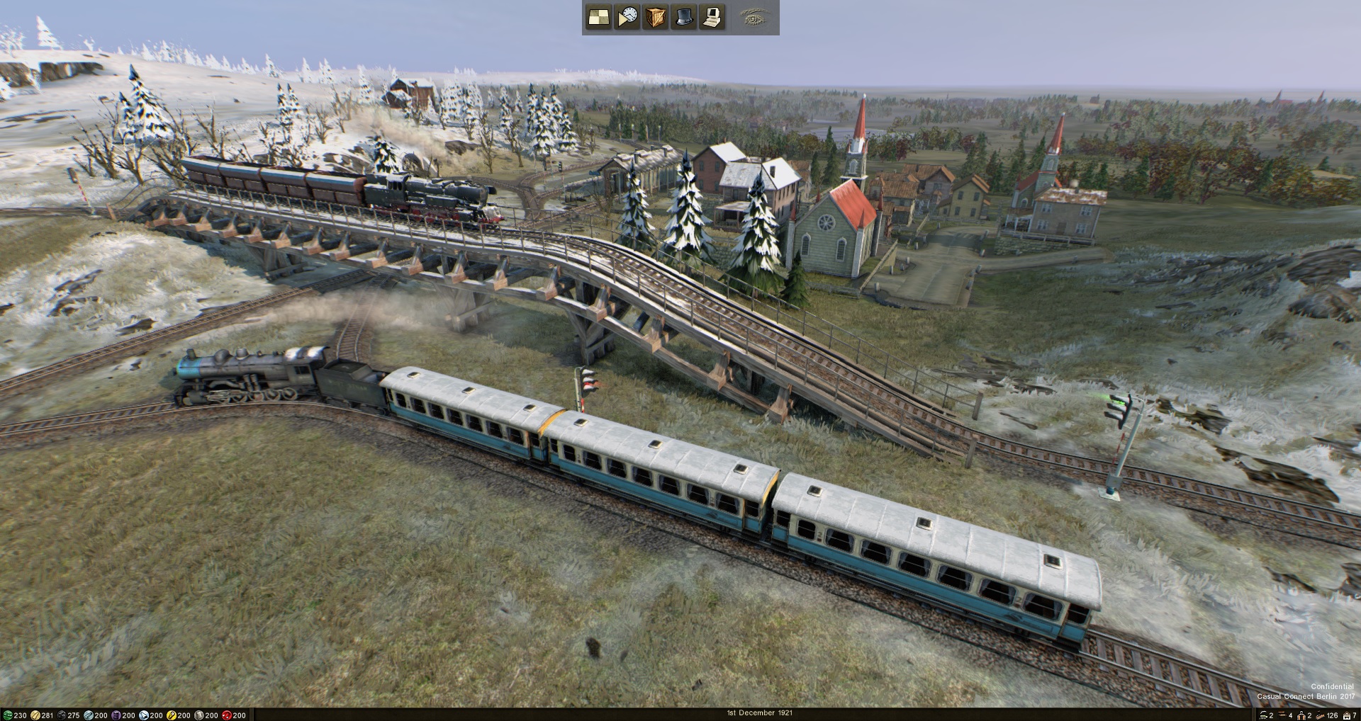 Screenshot for the game Mashinky
