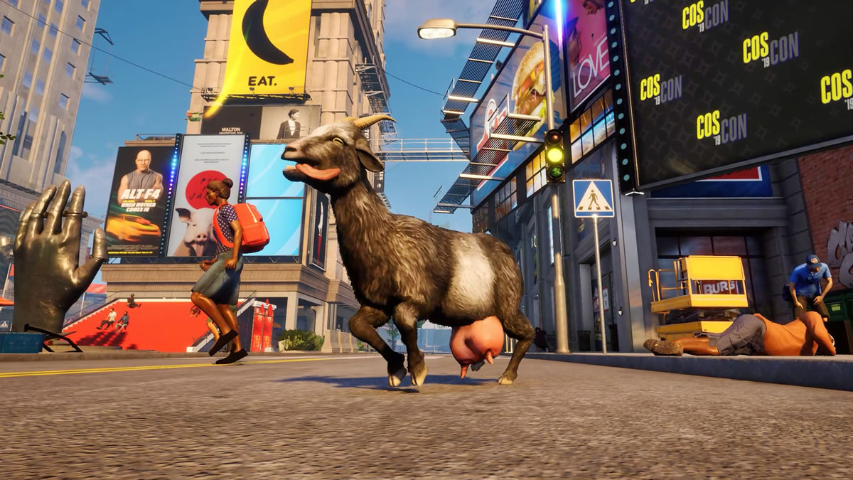 Screenshot for the game Goat Simulator 3