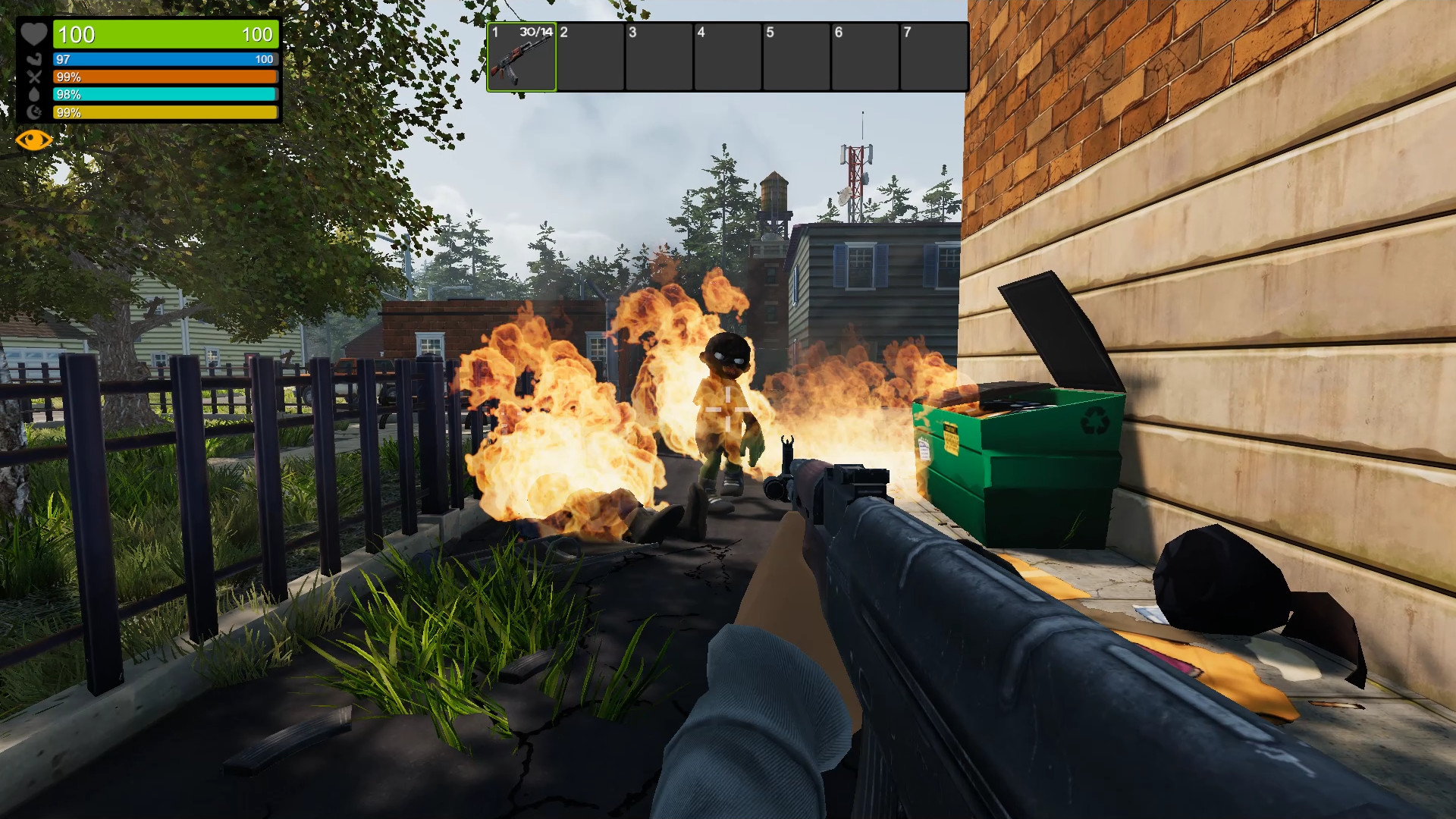 Screenshot for the game Zompiercer