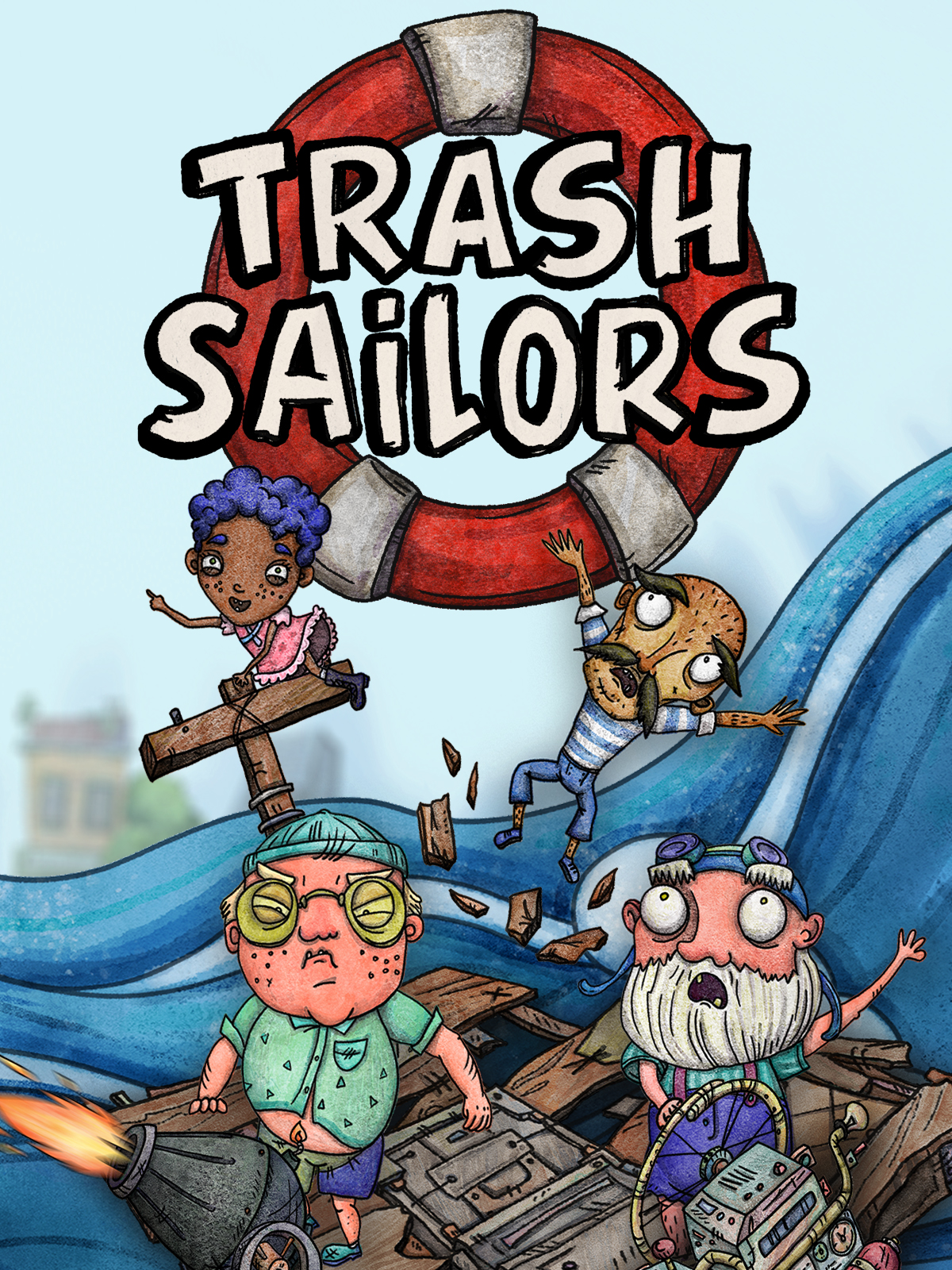 Poster Trash Sailors (2021)