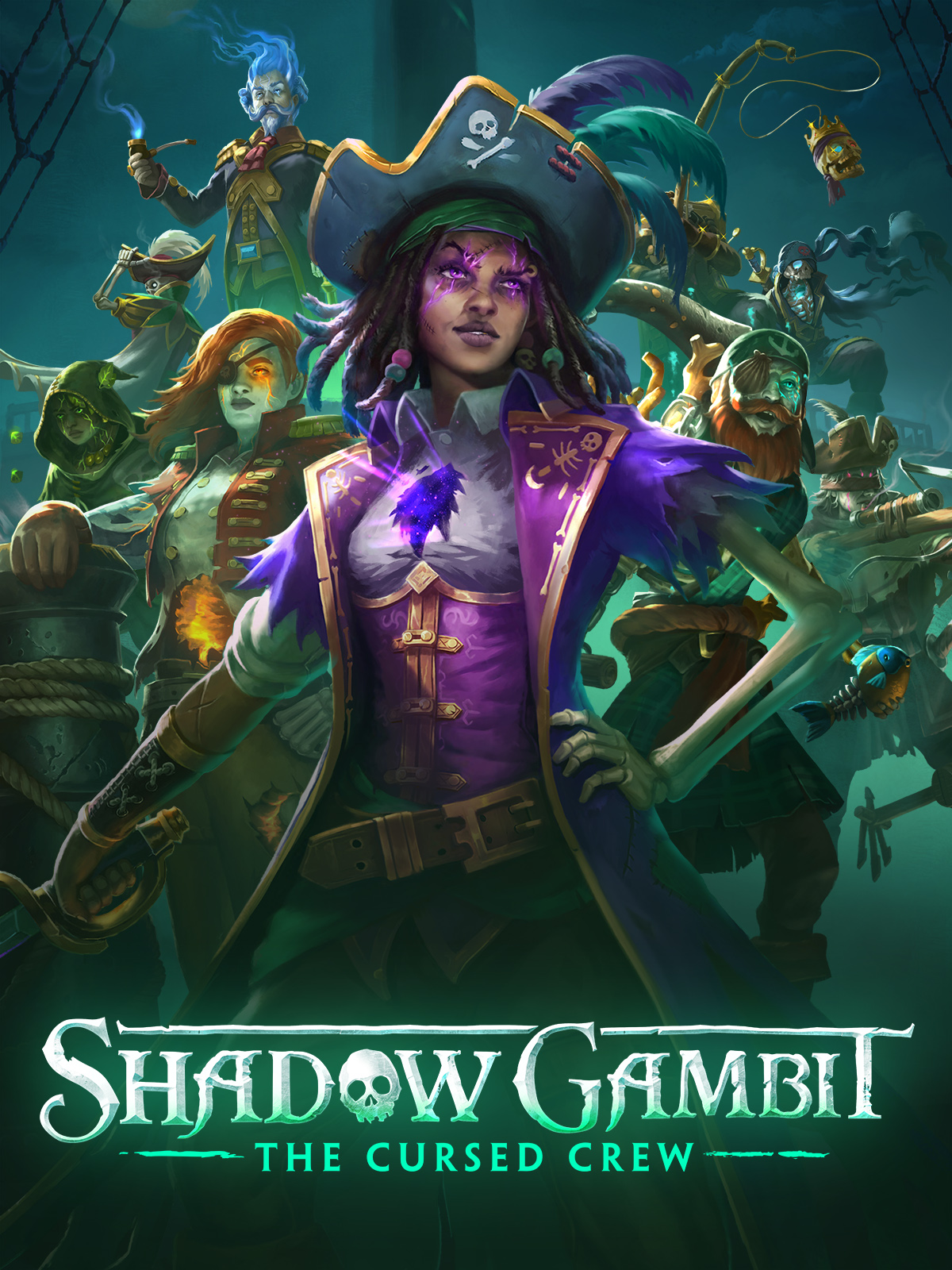 Cover Shadow Gambit: The Cursed Crew